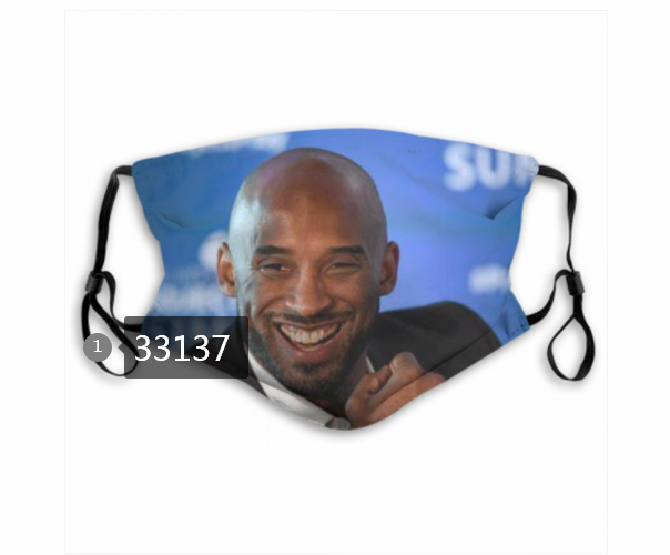 2021 NBA Los Angeles Lakers #24 kobe bryant 33137 Dust mask with filter